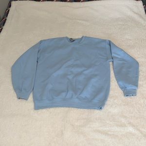 Light blue soft sweatshirt
